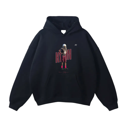 Kvon Jefferson Oversize Fleeced Hoodie