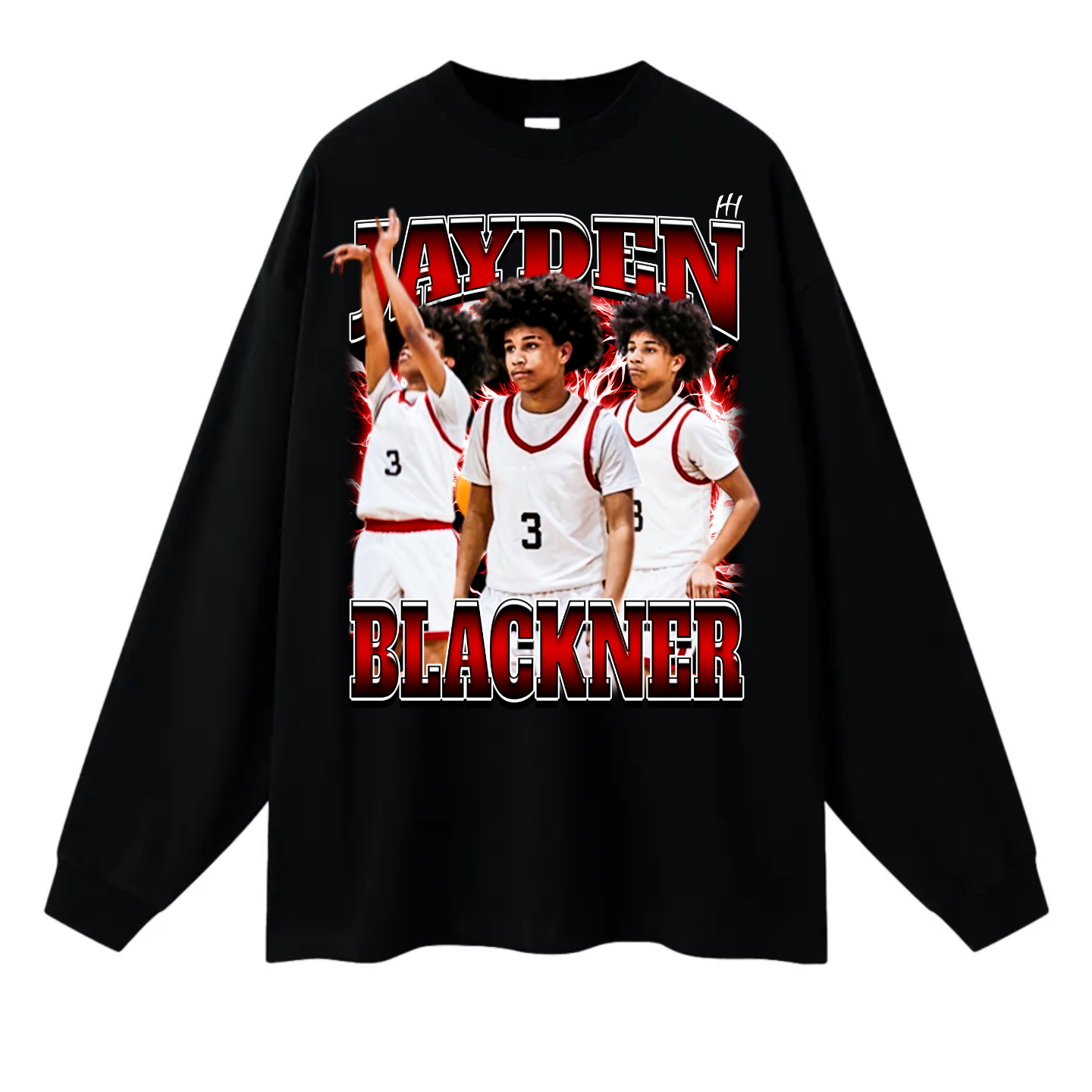 Jayden Blackner Long Sleeve Tee