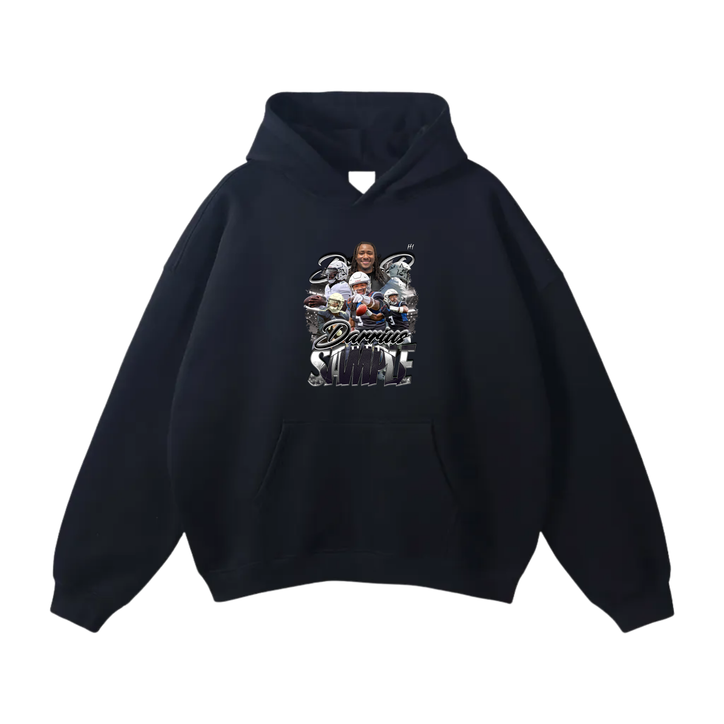 Darrius Sample Oversize Fleeced Hoodie