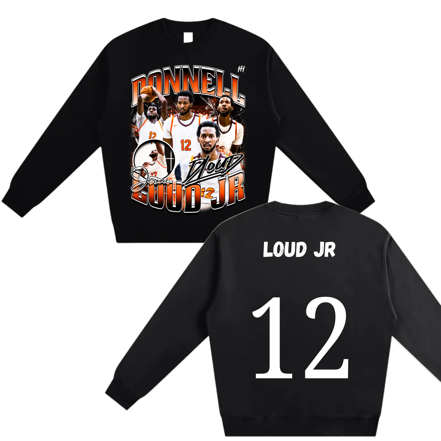 Donnell Jerome loud jr Heavyweight Crewneck Sweatshirt