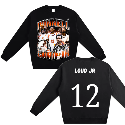 Donnell Jerome loud jr Heavyweight Crewneck Sweatshirt