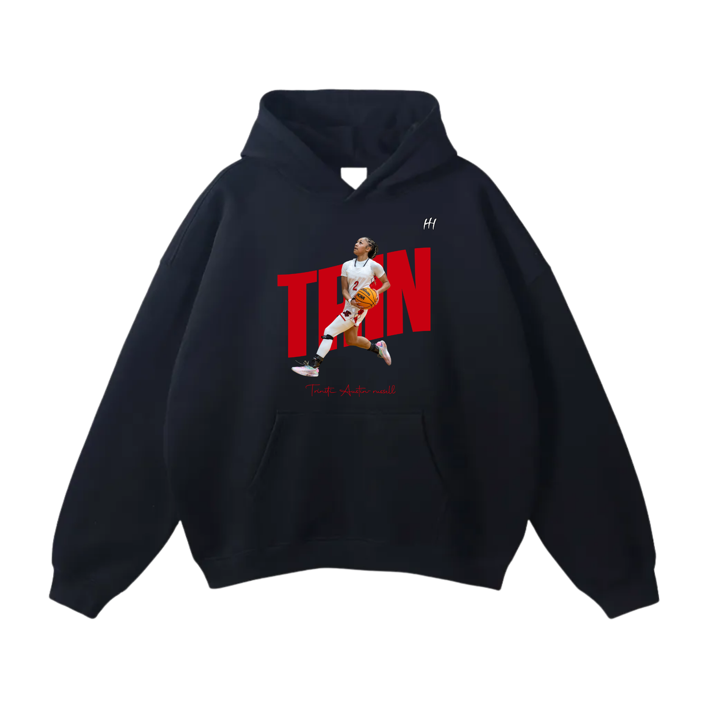 Triniti Austin-Russell Oversize Fleeced Hoodie