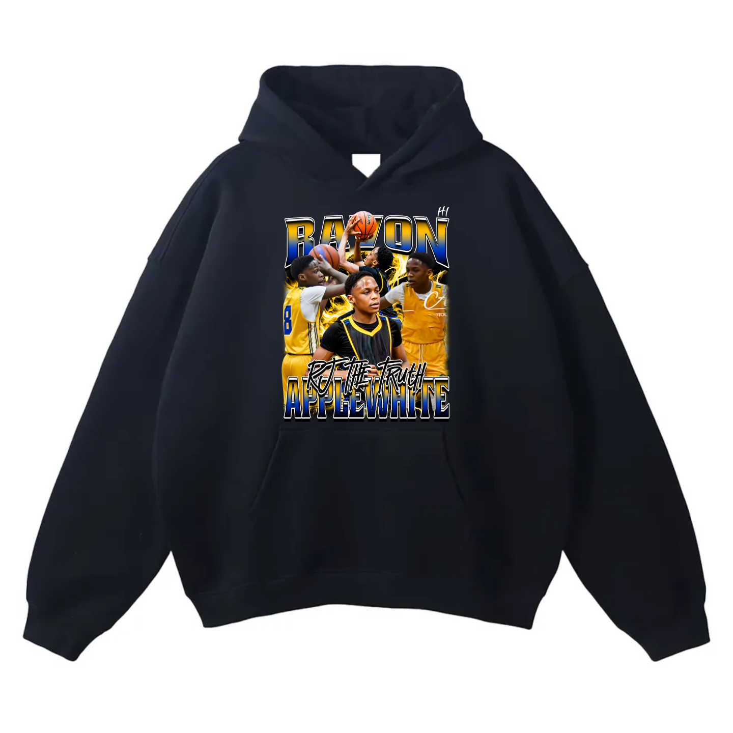 Ravon Applewhite Oversize Fleeced Hoodie