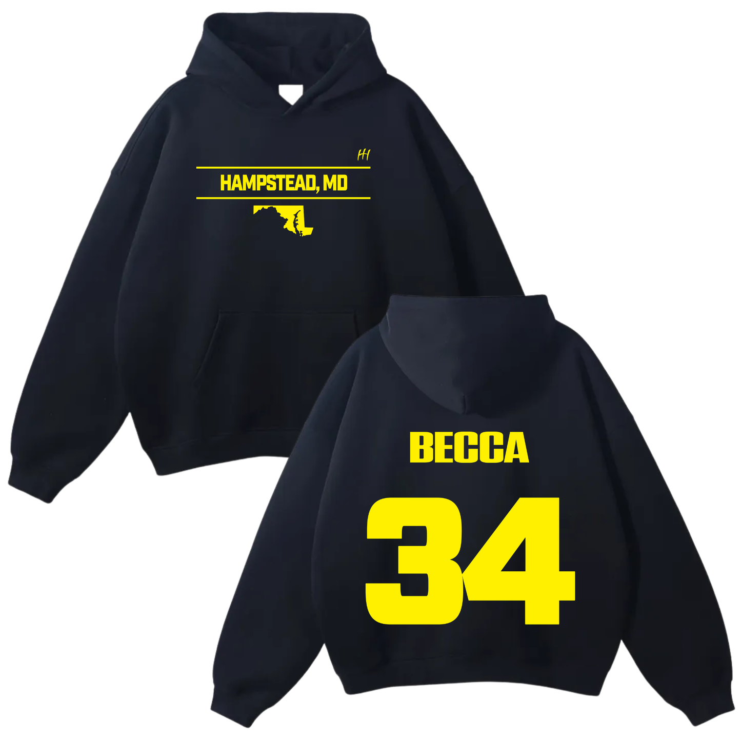 Rebecca Dumler Oversize Fleeced Hoodie