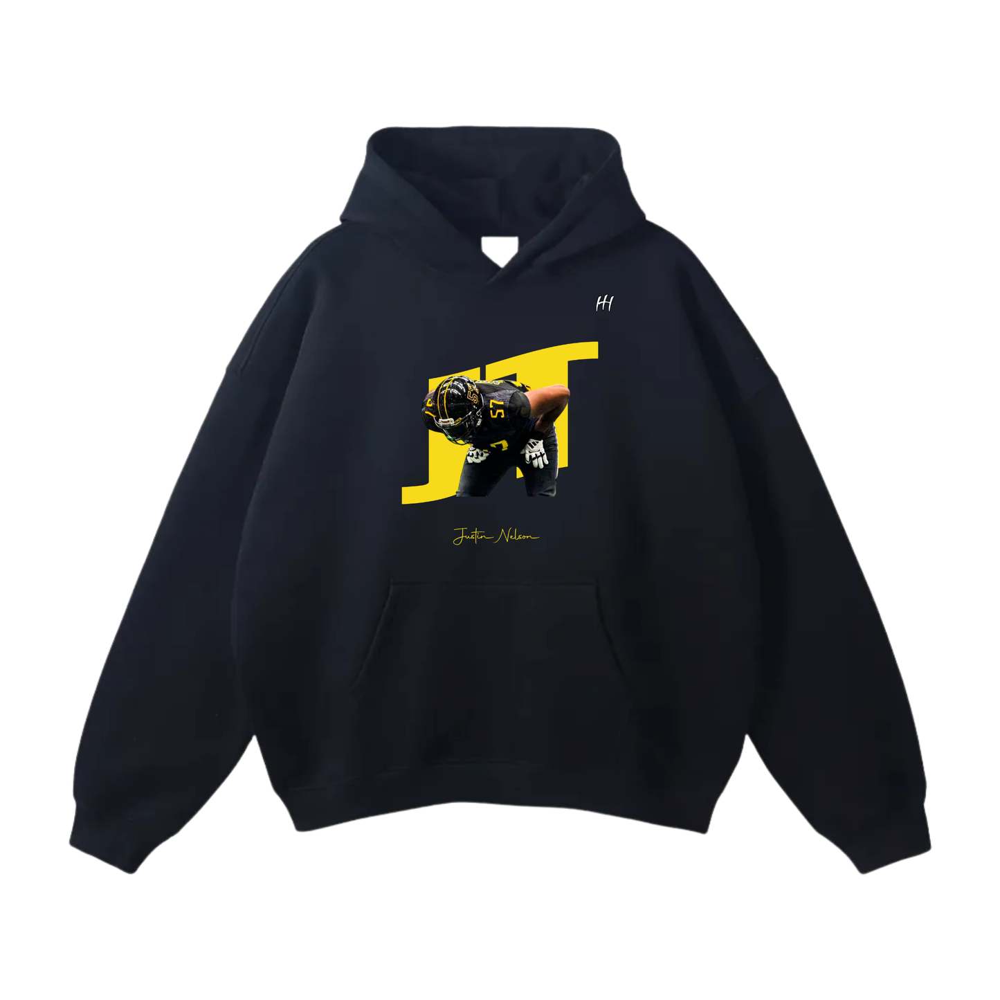 Justin Nelson Oversize Fleeced Hoodie