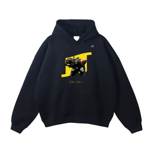 Justin Nelson Oversize Fleeced Hoodie