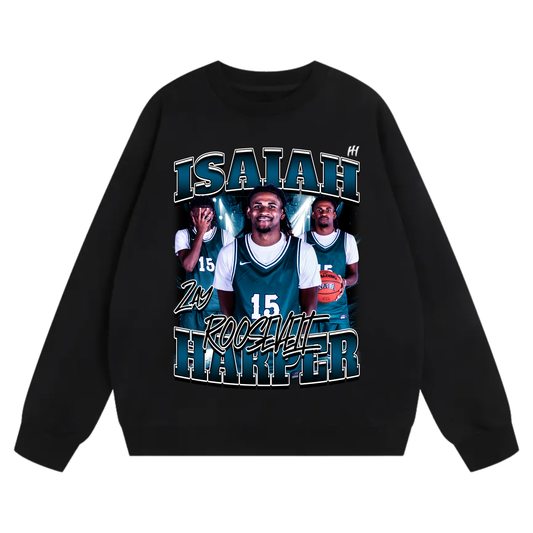 Isaiah Roosevelt Harper Heavyweight Crewneck Sweatshirt