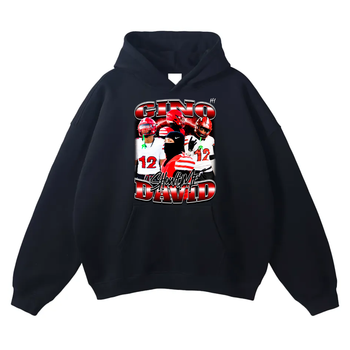 Gino David Oversize Fleeced Hoodie