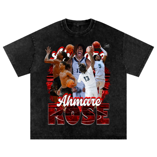 Ahmare Rose Oversized T-shirt