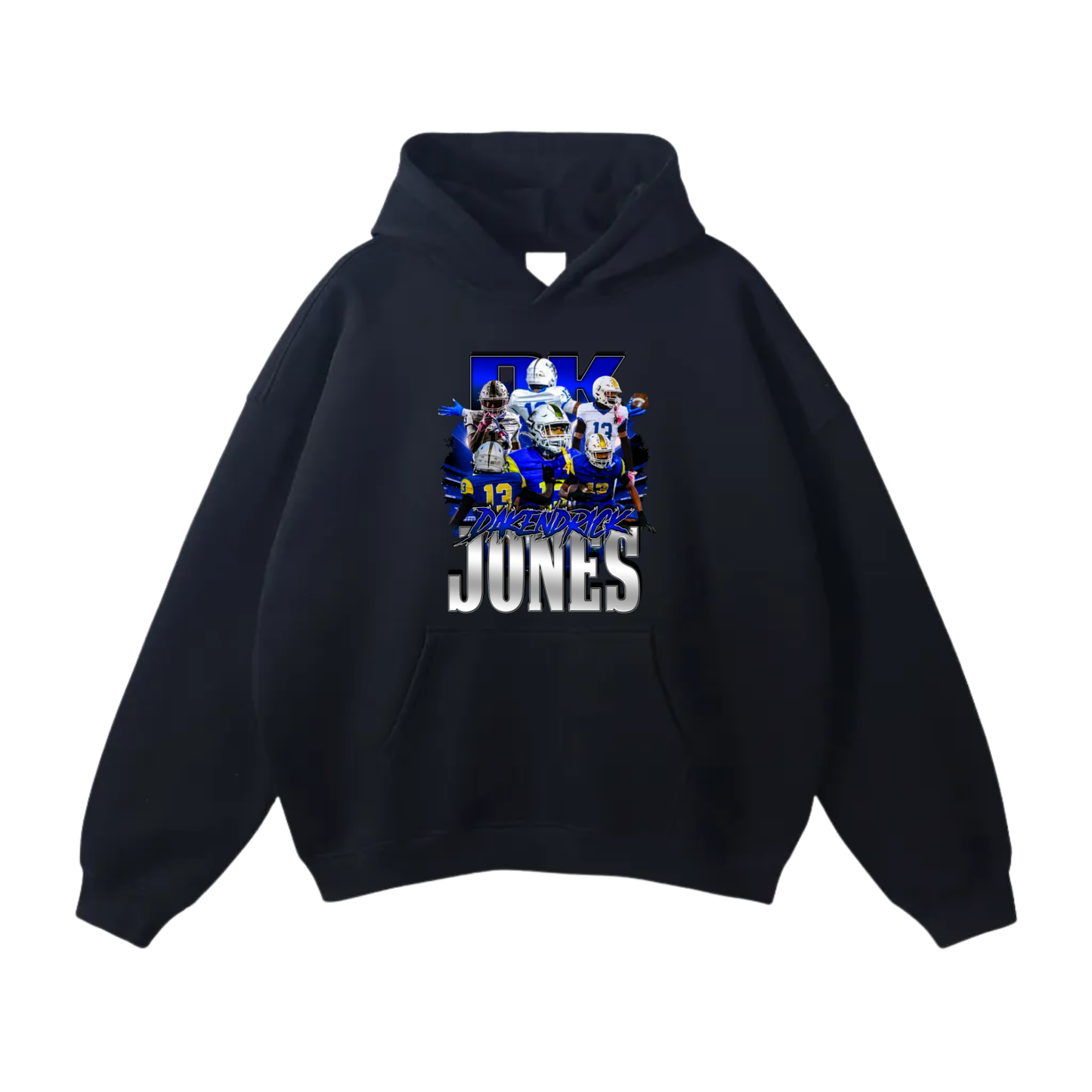 Dakendrick Jones Oversize Fleeced Hoodie