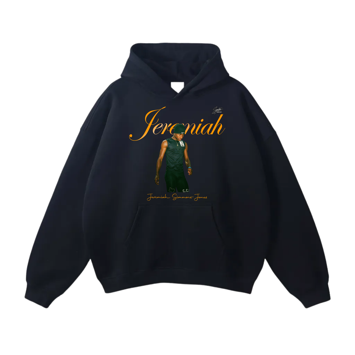 Jeremiah Simmons Jones Oversize Fleeced Hoodie