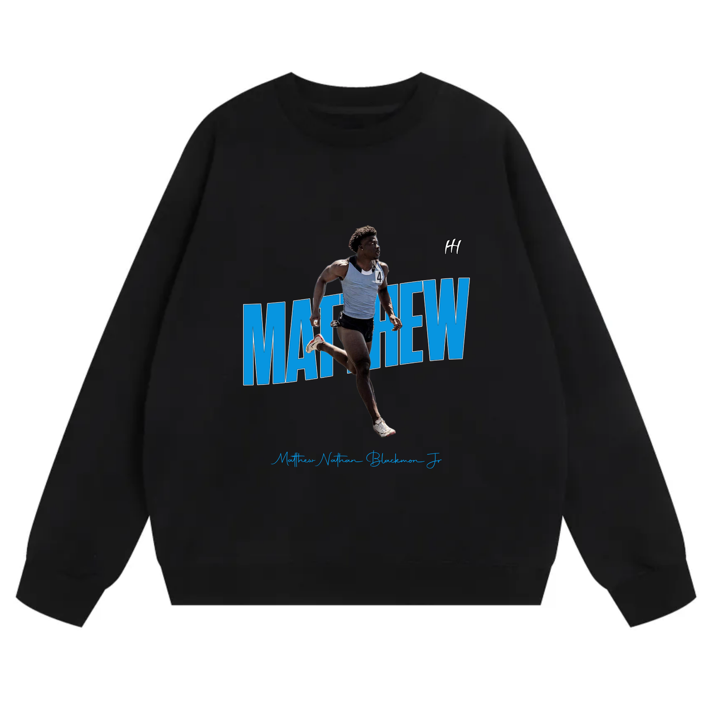 Matthew Nathan Blackmon Jr Heavyweight Crewneck Sweatshirt