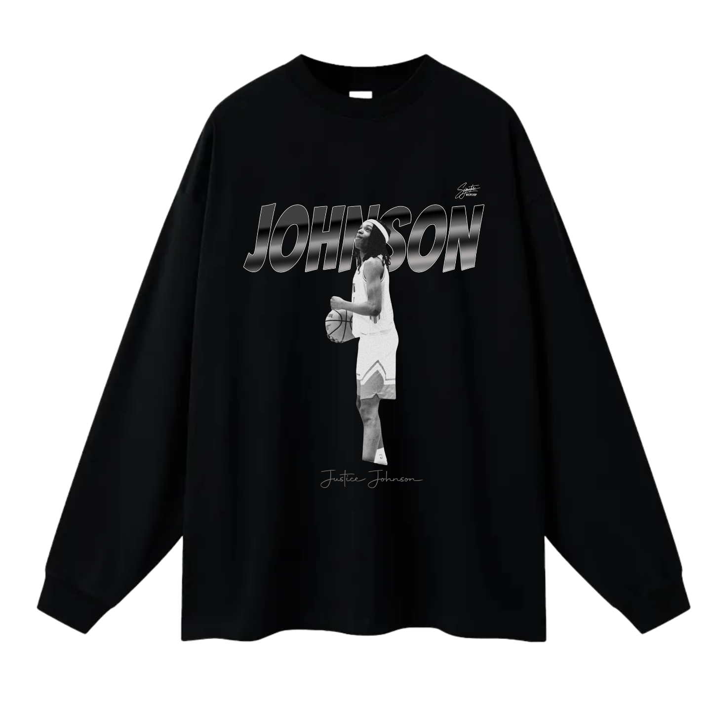 Justice Johnson Long Sleeve Tee