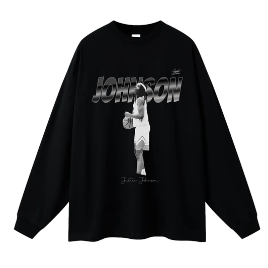 Justice Johnson Long Sleeve Tee