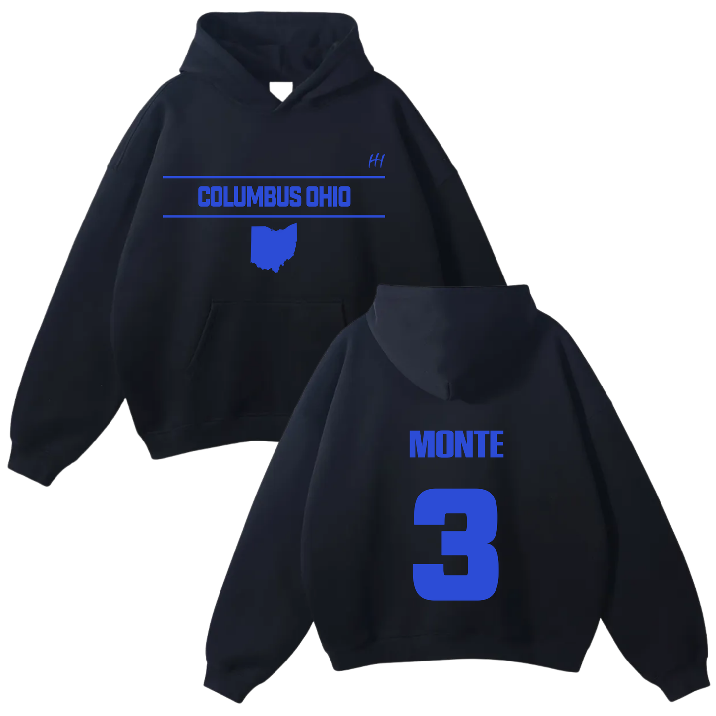 Monte Howard Oversize Fleeced Hoodie