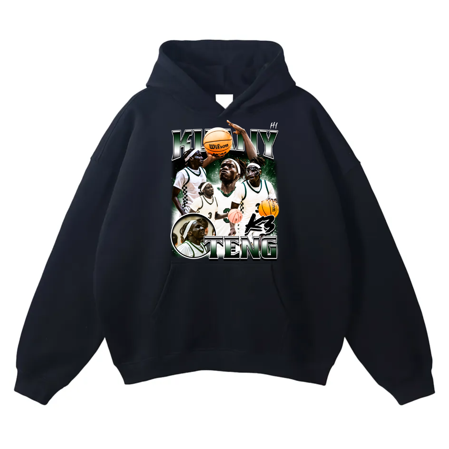 Kuany Teng Oversize Fleeced Hoodie