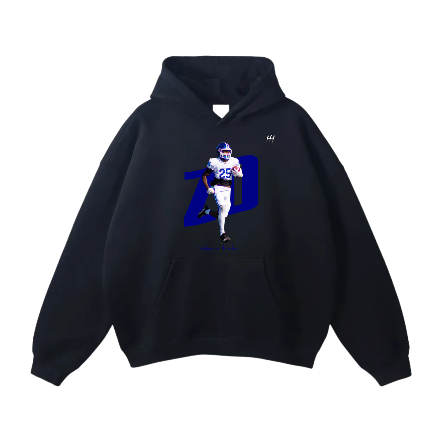 Afonso Kiala Oversize Fleeced Hoodie