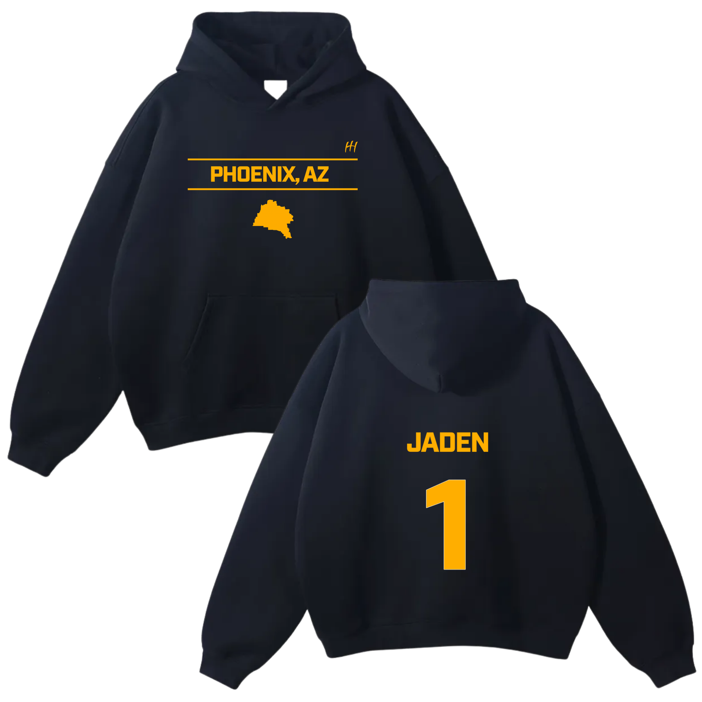 Jaden Gonsalves Oversize Fleeced Hoodie