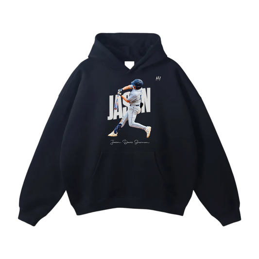 Jason Davis Sherman Oversize Fleeced Hoodie