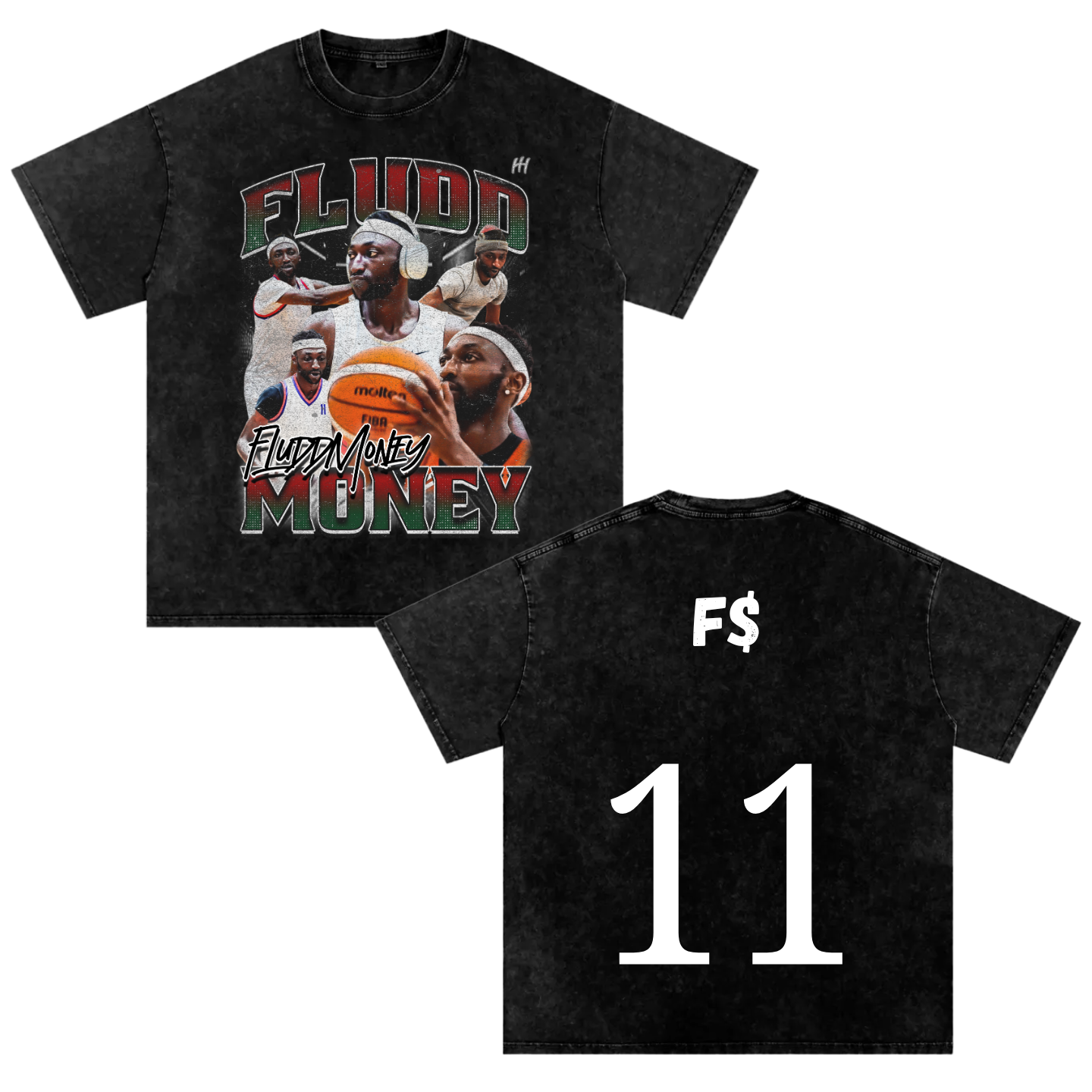 Fludd Money Heavyweight Oversized T-shirt