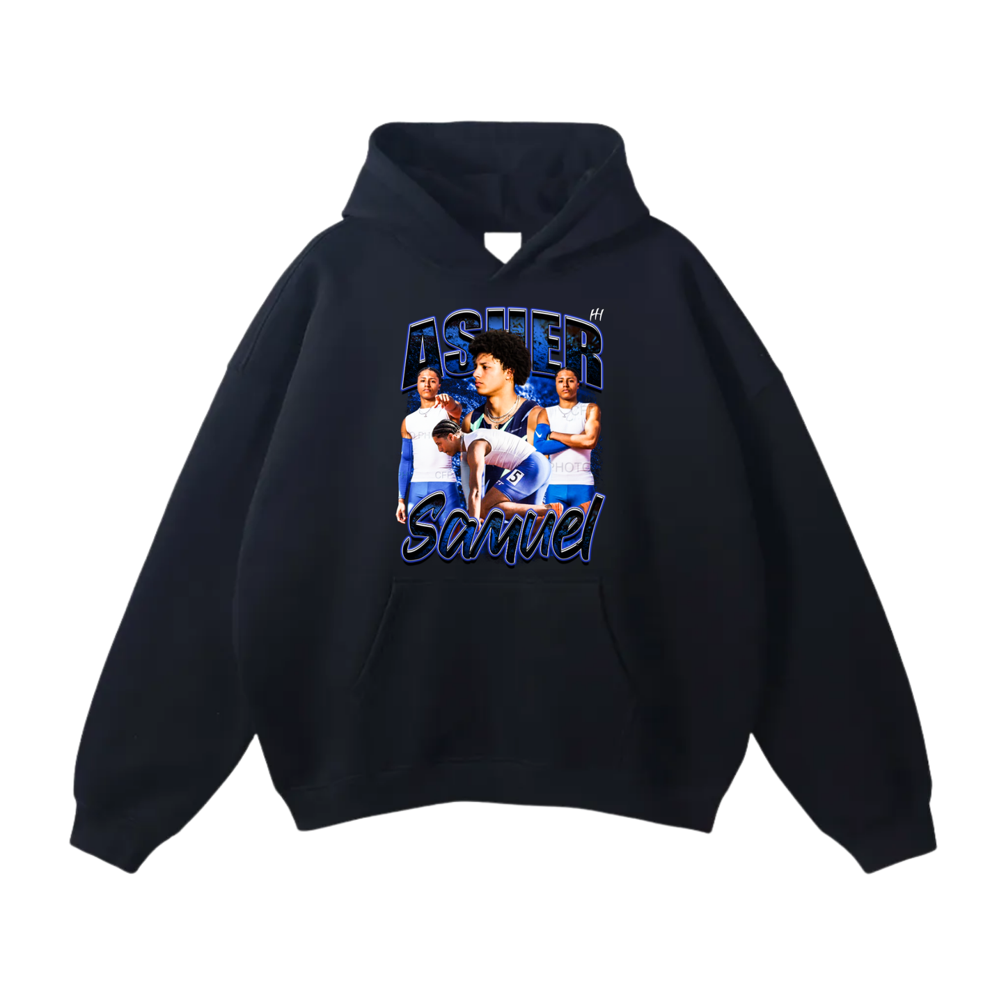 Asher Samuel Oversize Fleeced Hoodie
