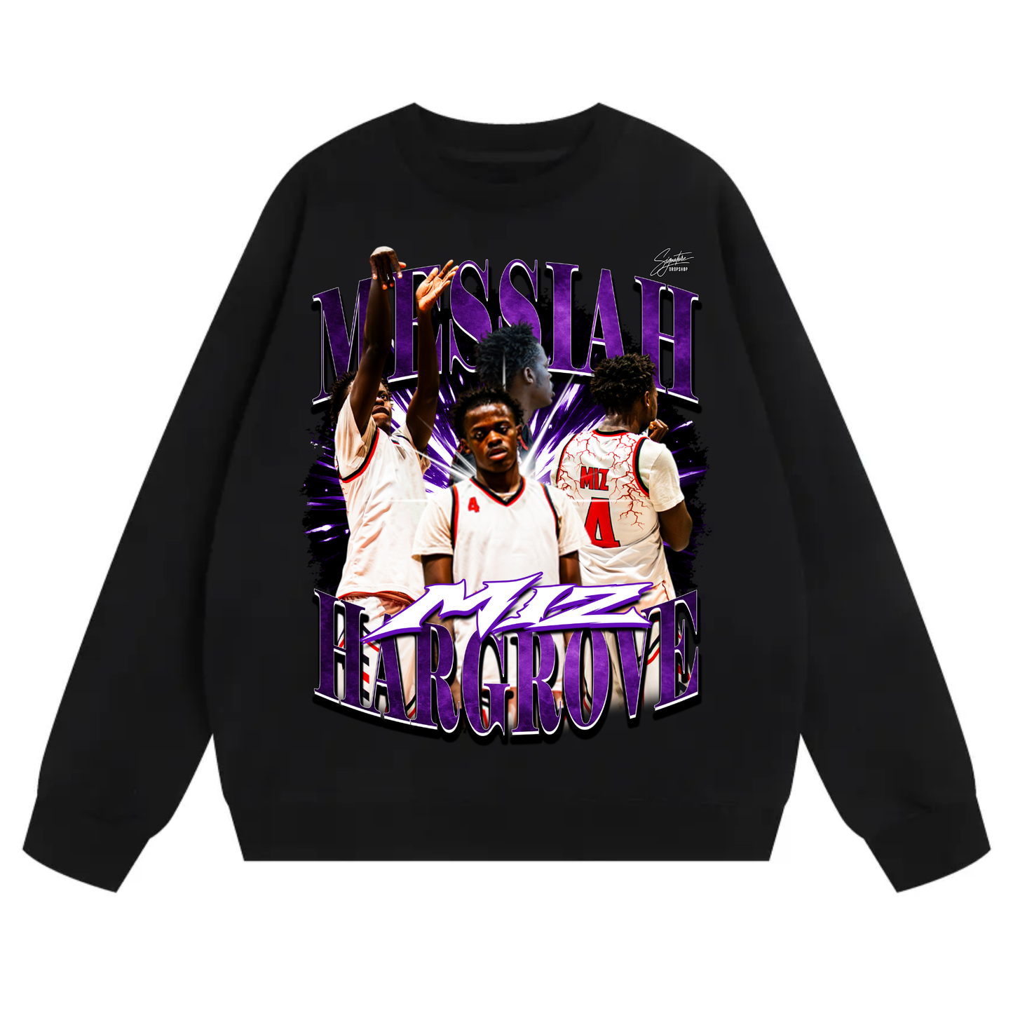Messiah Hargrove Heavyweight Crewneck Sweatshirt