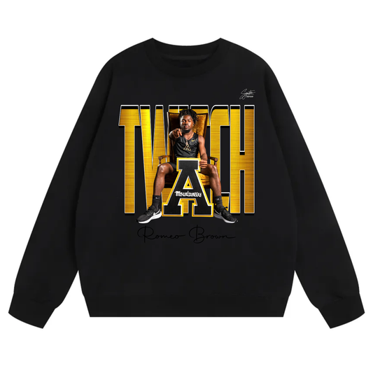 Romeo Brown Heavyweight Crewneck Sweatshirt