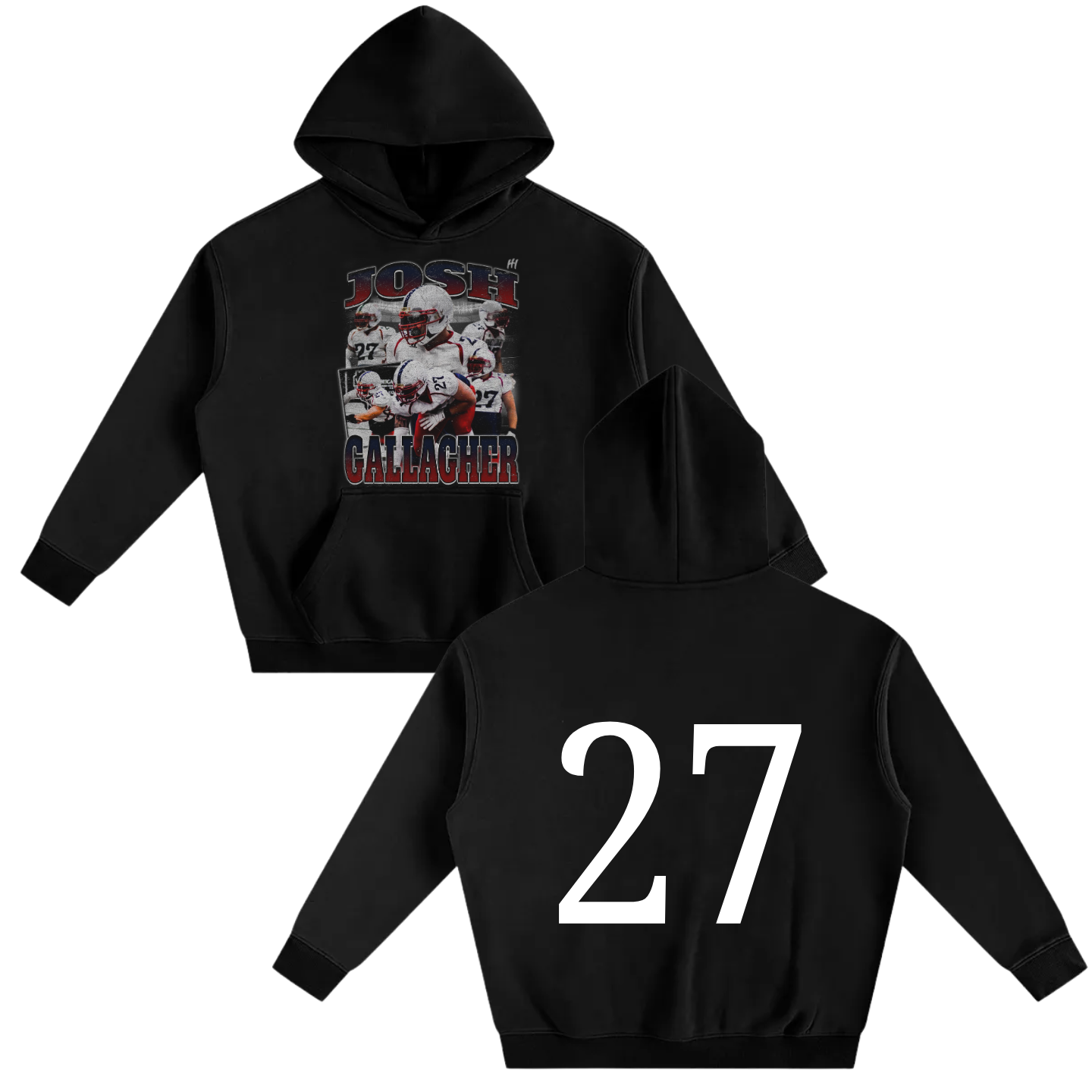 Josh Gallagher Oversize Fleeced Hoodie