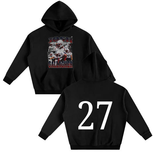 Josh Gallagher Oversize Fleeced Hoodie