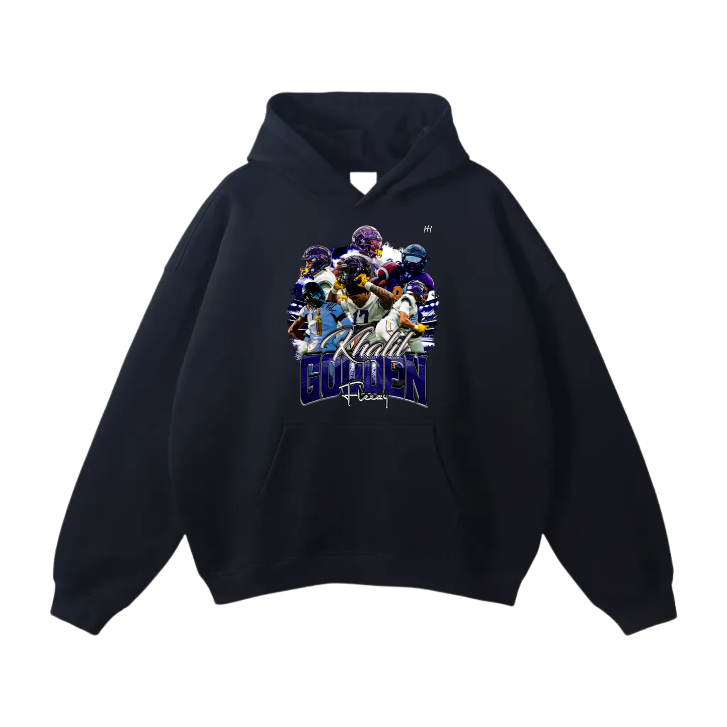 Khalil Gooden Oversize Fleeced Hoodie