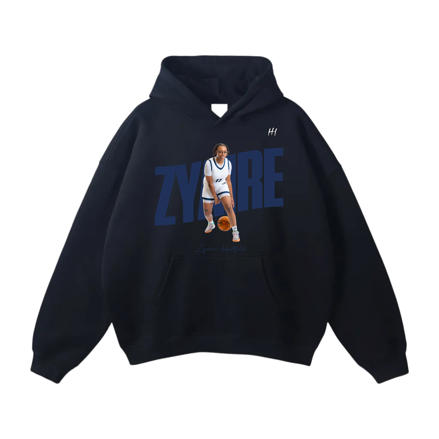 Zyaire Hartfield Oversize Fleeced Hoodie