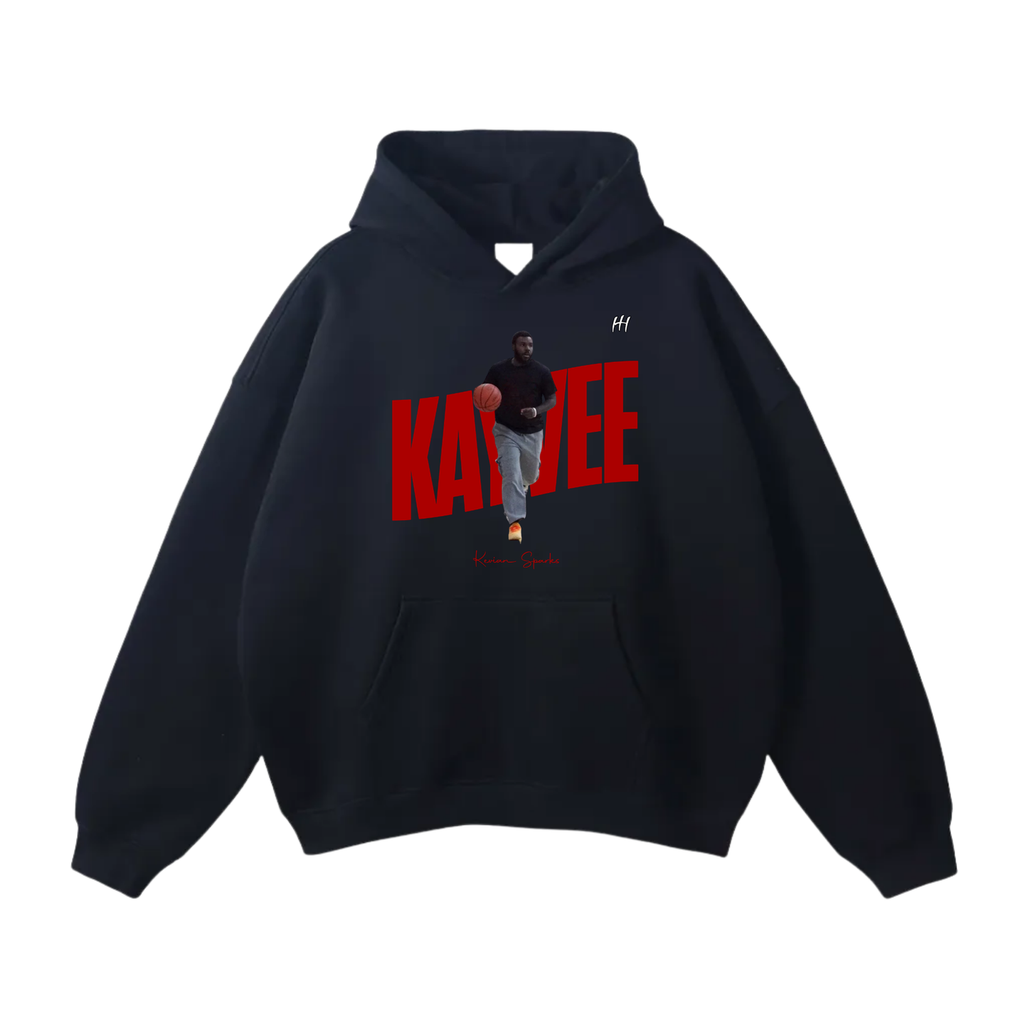 Kevian Sparks Oversize Fleeced Hoodie