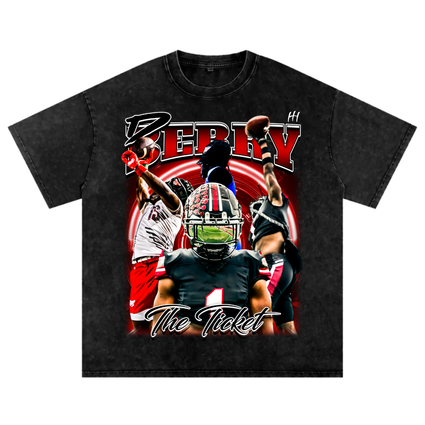 D Berry Oversized T-shirt