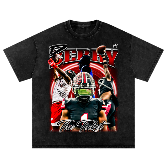 D Berry Oversized T-shirt