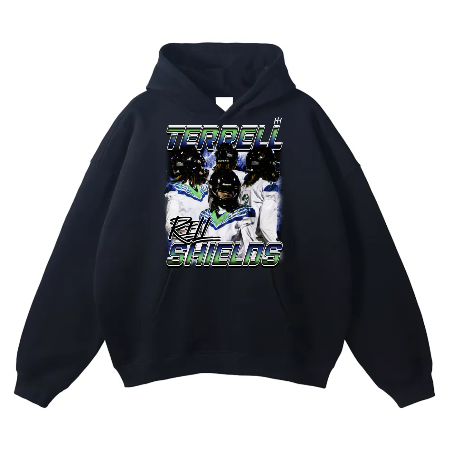 Terrell Shields Oversize Fleeced Hoodie
