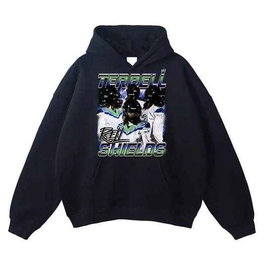Terrell Shields Oversize Fleeced Hoodie