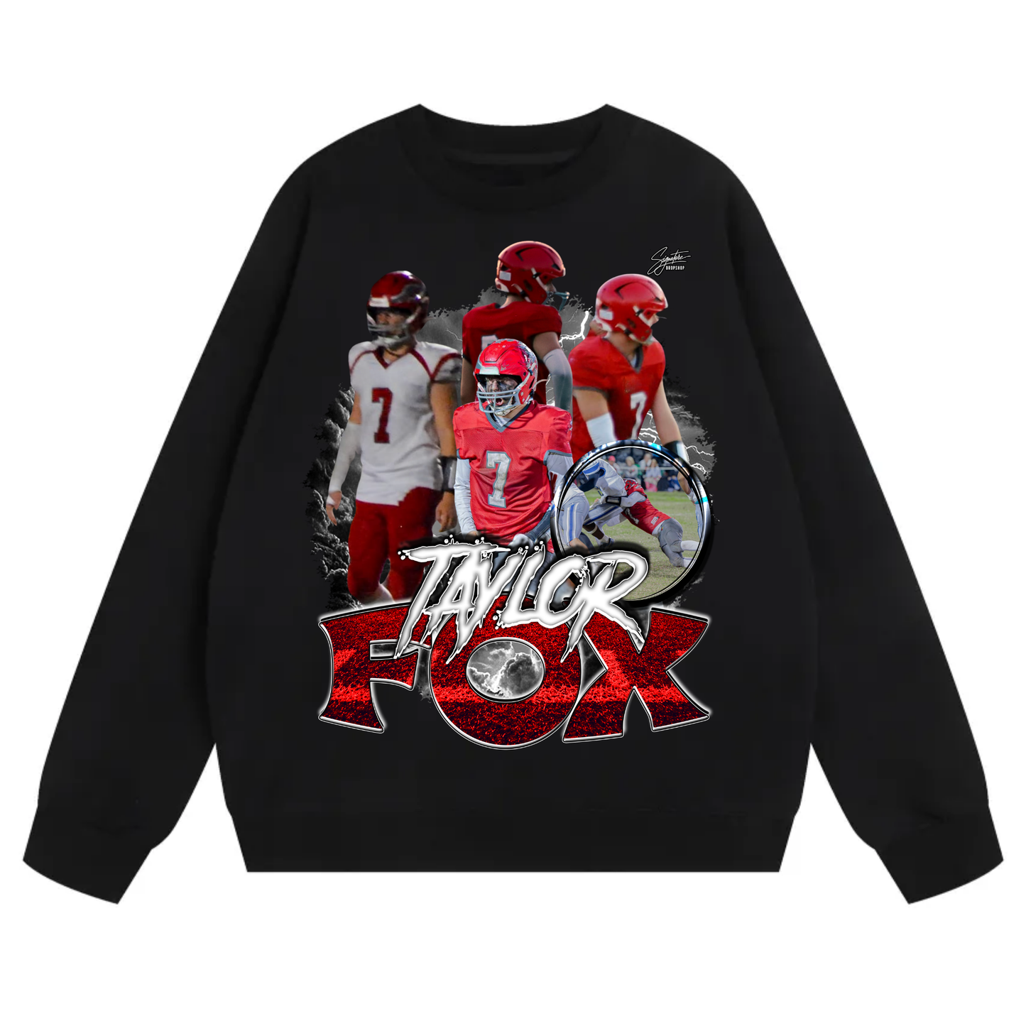 Taylor Fox Heavyweight Crewneck Sweatshirt