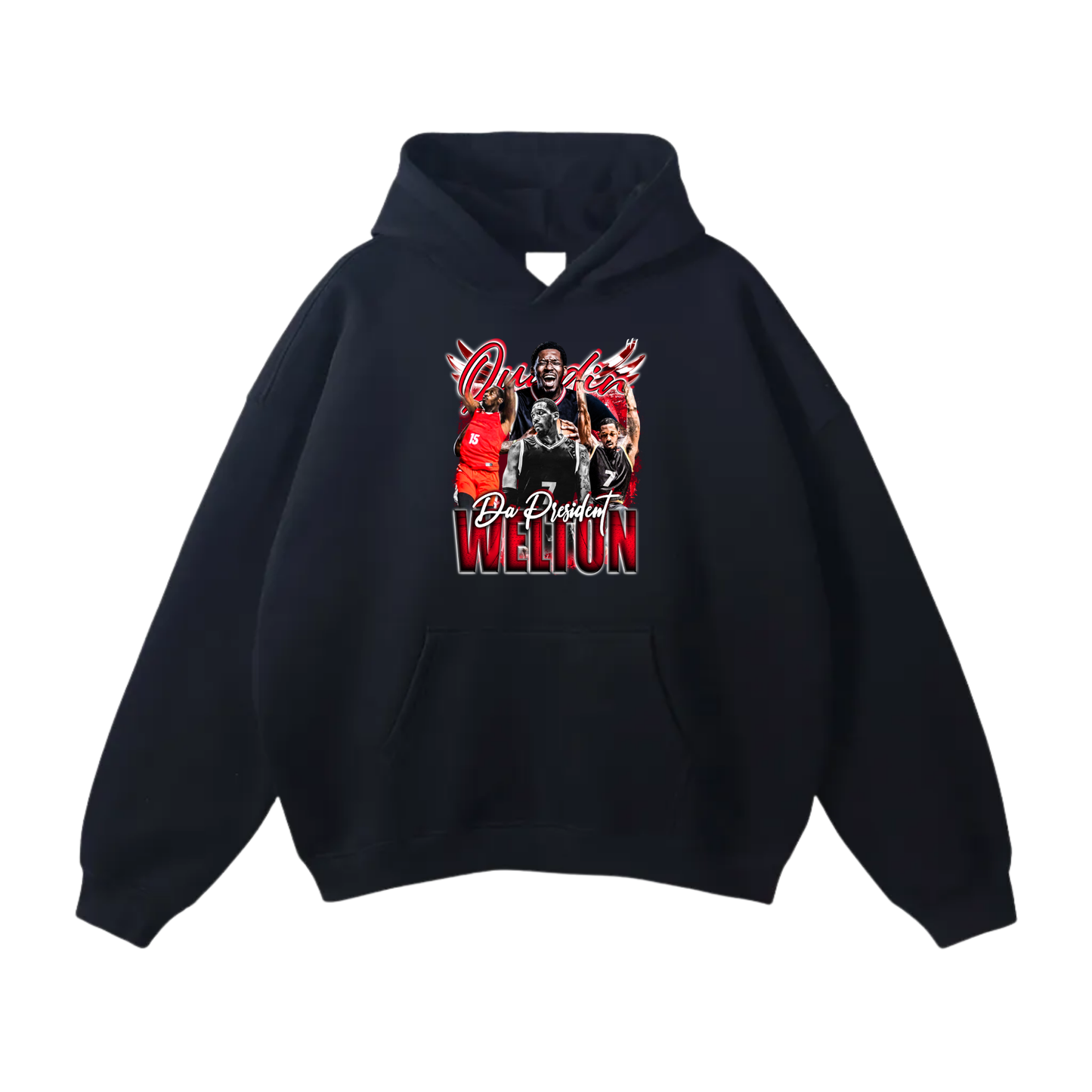Quadir Welton Oversize Fleeced Hoodie