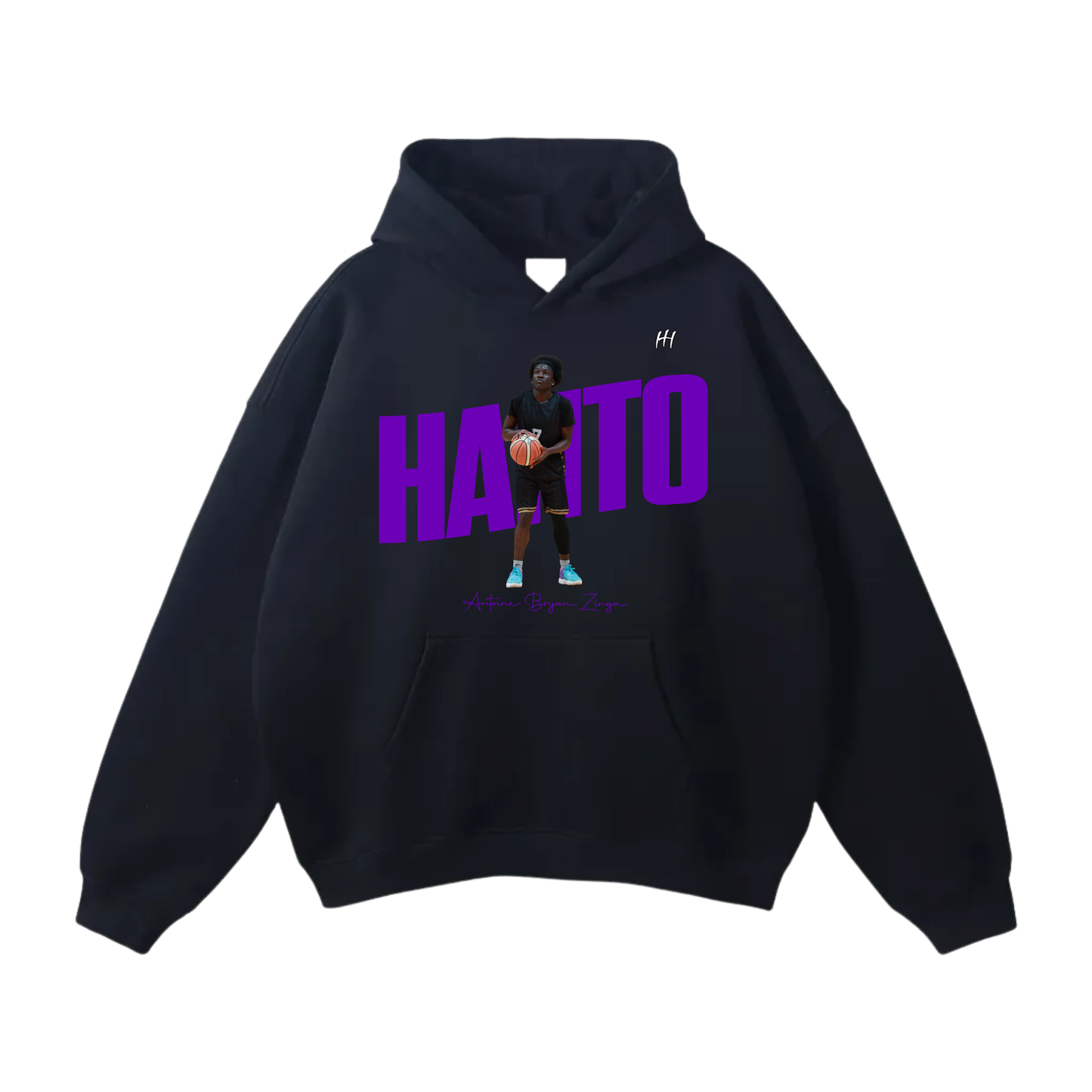 Antoine Bryan Zinga Oversize Fleeced Hoodie