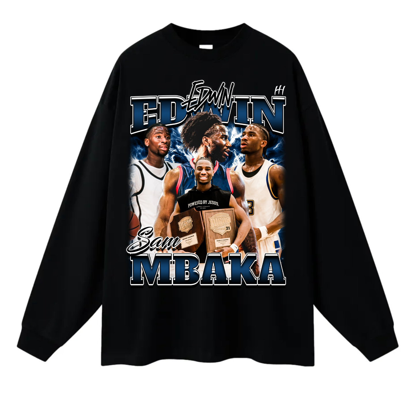EDWIN SAM MBAKA Long Sleeve Tee