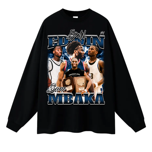 EDWIN SAM MBAKA Long Sleeve Tee