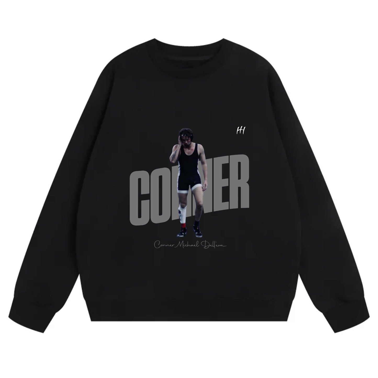 Conner Michael Dell'eva Heavyweight Crewneck Sweatshirt