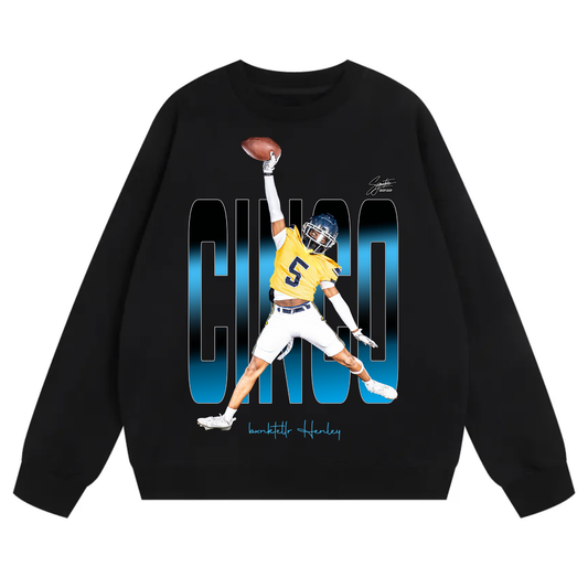 Bxnktellr Henley Heavyweight Crewneck Sweatshirt