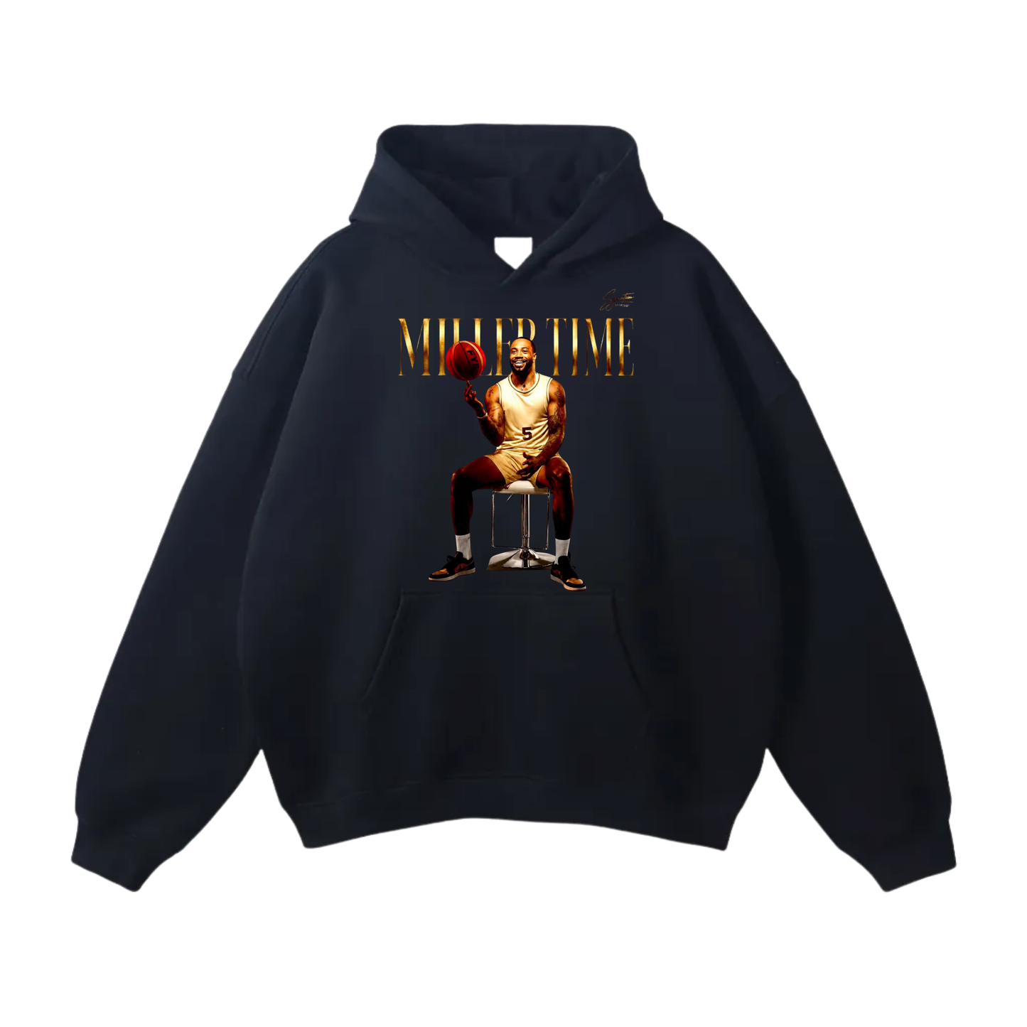 Ray Miller Oversize Fleeced Hoodie