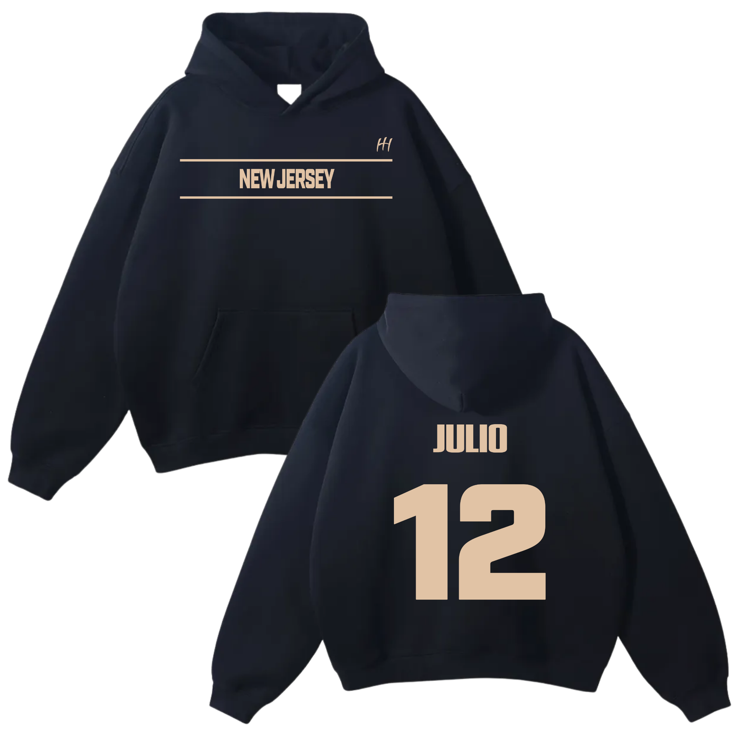 Julio Pagan Oversize Fleeced Hoodie