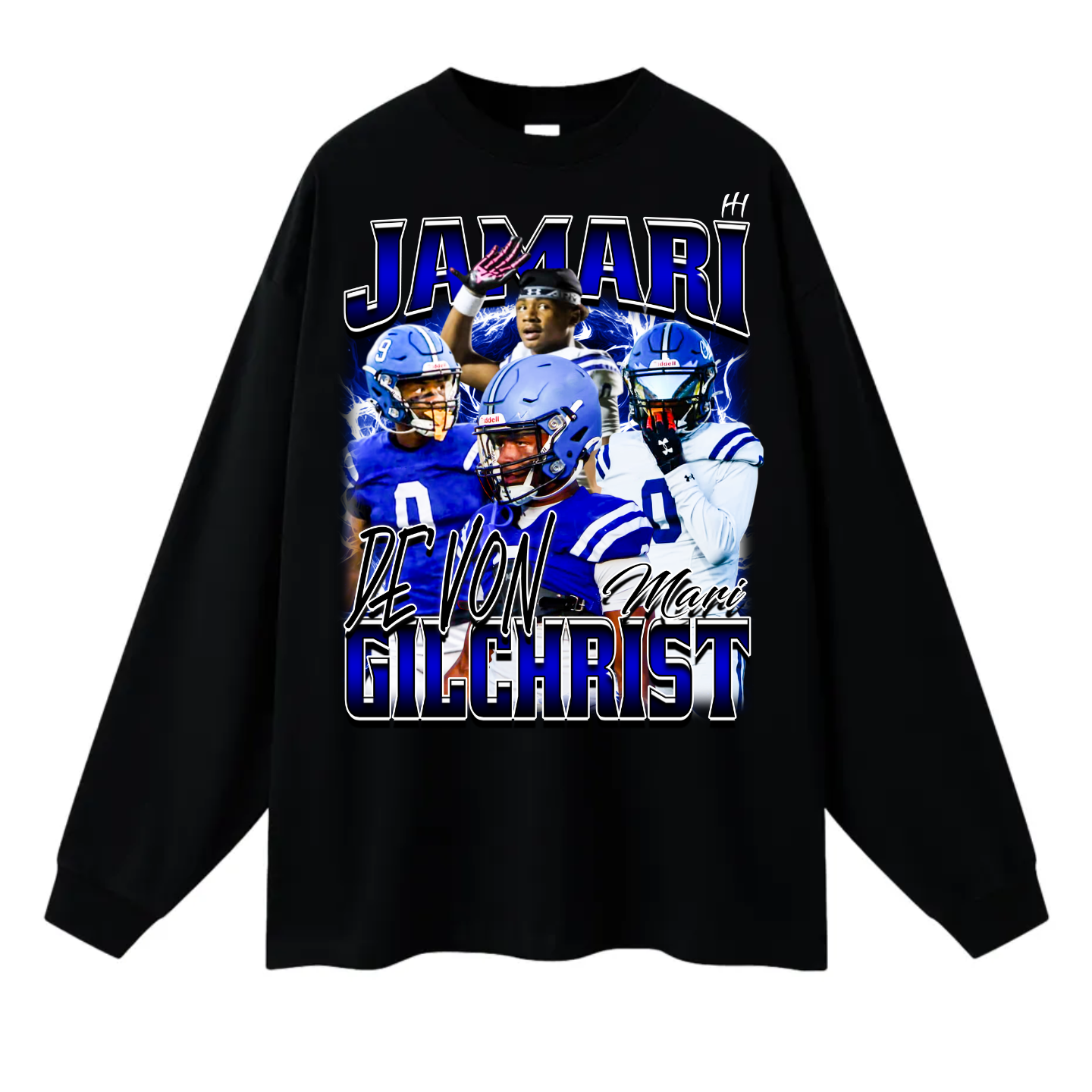 Jamari De'von Gilchrist Long Sleeve Tee