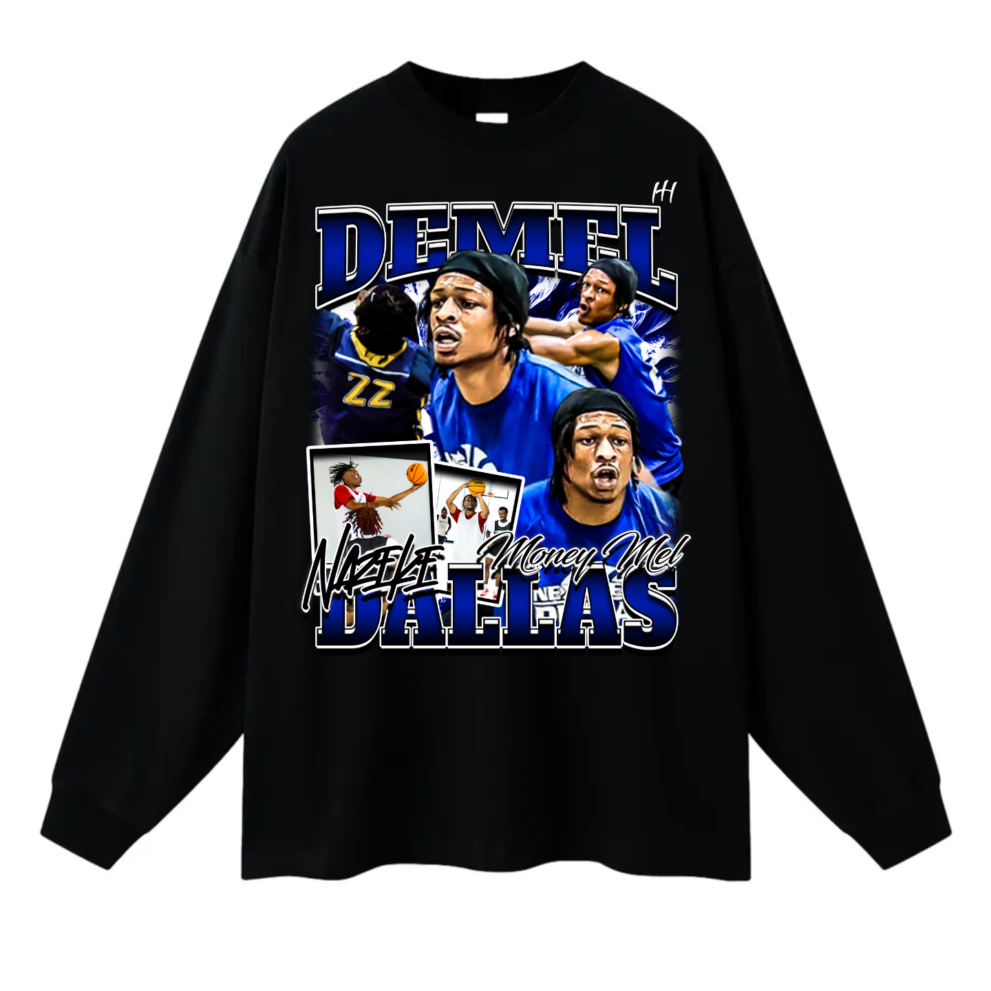 Demel Nazeke Dallas Long Sleeve Tee