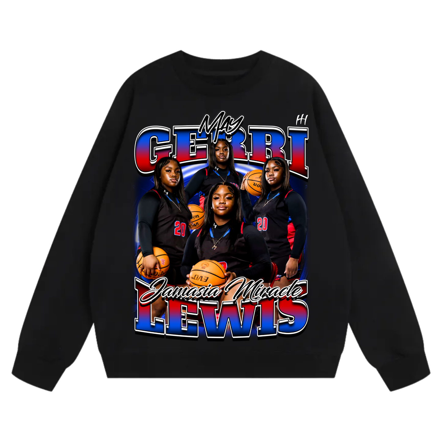Gerri Jamasia Miracle Lewis Heavyweight Crewneck Sweatshirt