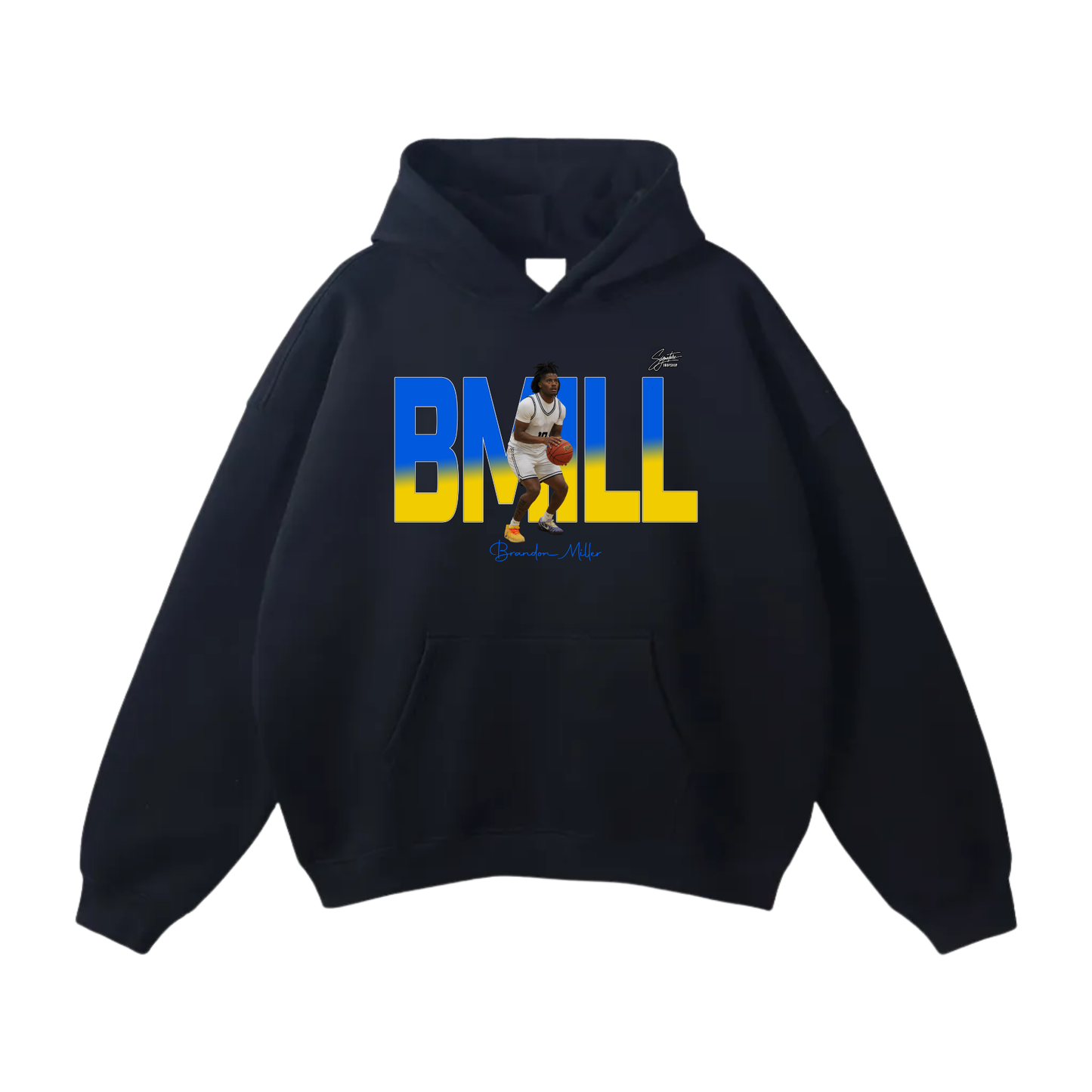 Brandon Miller Oversize Fleeced Hoodie