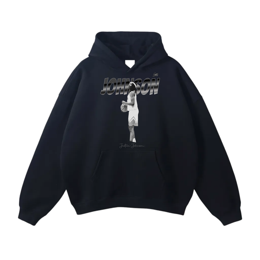Justice Johnson Oversize Fleeced Hoodie